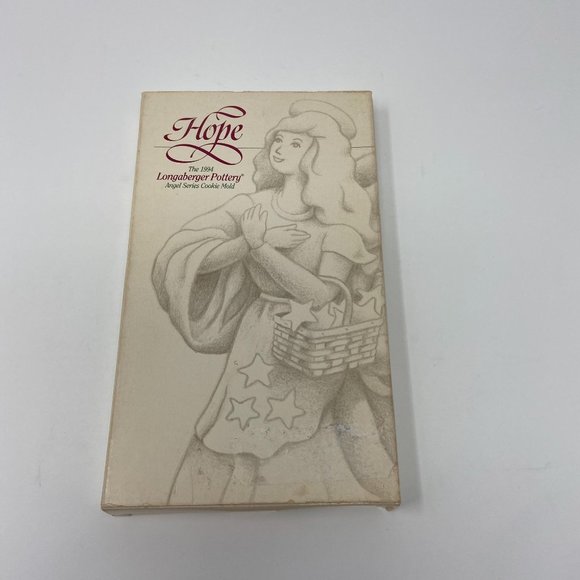Longaberger Pottery Angel Series Cookie Mold 1994 - Picture 1 of 8